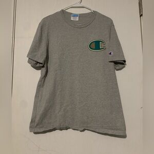 Champion Embroidered Logo Tee Size: M